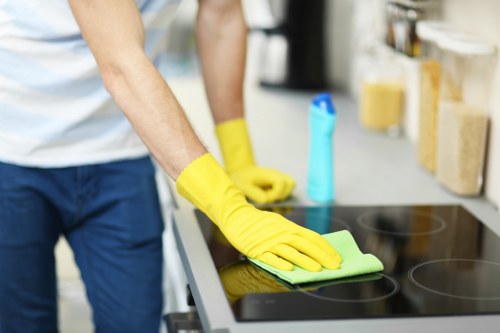 Local Waterloo cleaners carrying out a thorough property deep clean