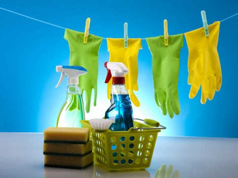 Local cleaner handling a fast Airbnb turnover in a Waterloo apartment building